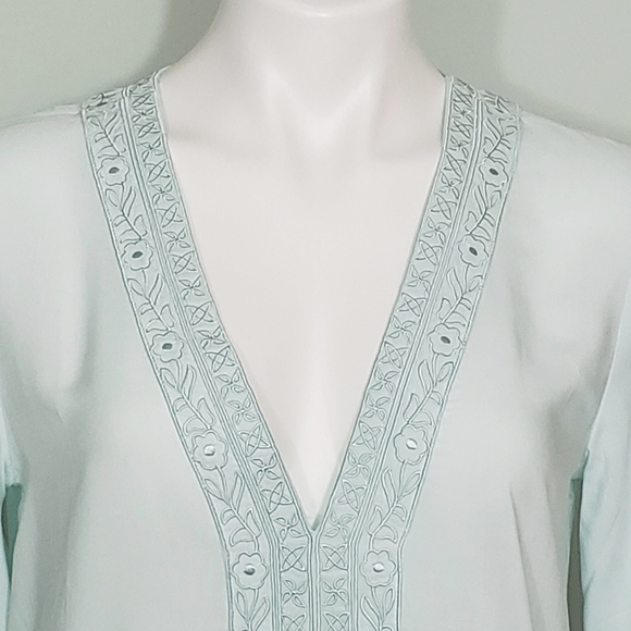 NWT Tavik Morocco Blue Tunic Dress / Swim Cover-up Blue Green - Picture 3 of 12